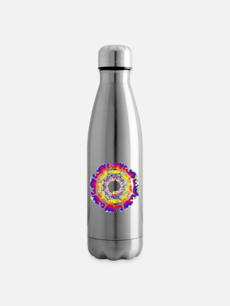 Weinlese - Isolierflasche - Lightsilver