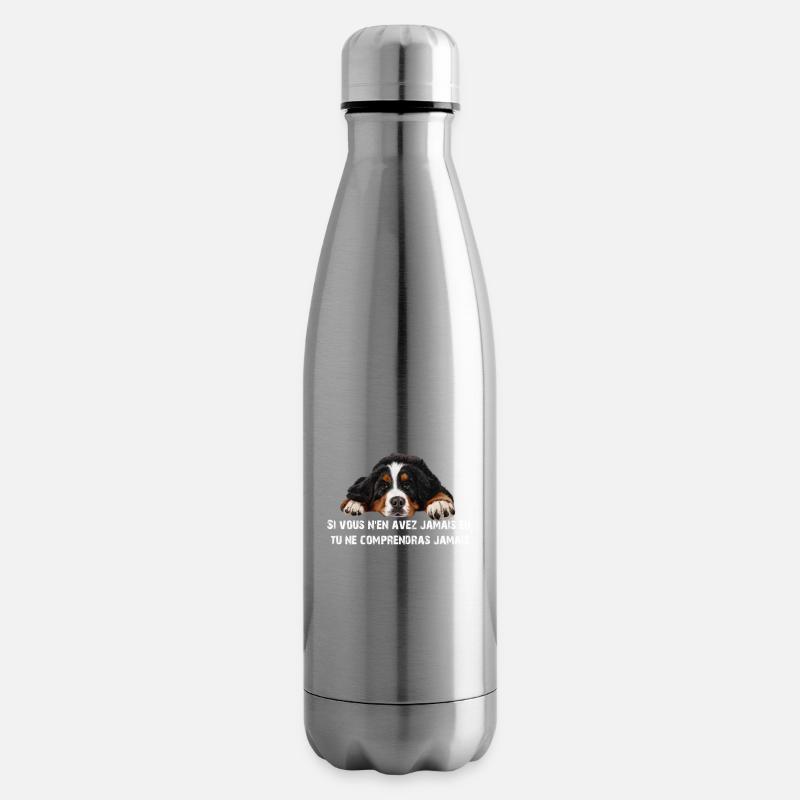 Bouvier bernois - Bouteille isotherme - argent clair