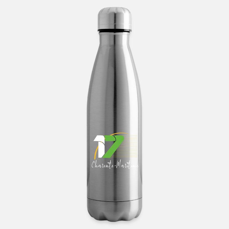 Charente-Maritime - Bouteille isotherme - argent clair