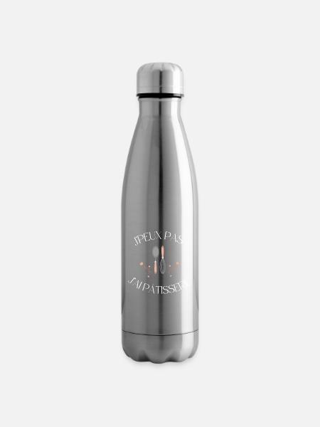 Ich kann nicht Gebäck - Isolierflasche - Lightsilver