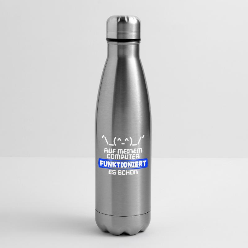 Computer Developer Softwareentwickler Statement Isolierflasche