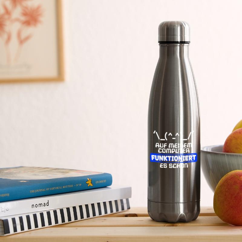 Computer Developer Softwareentwickler Statement Isolierflasche