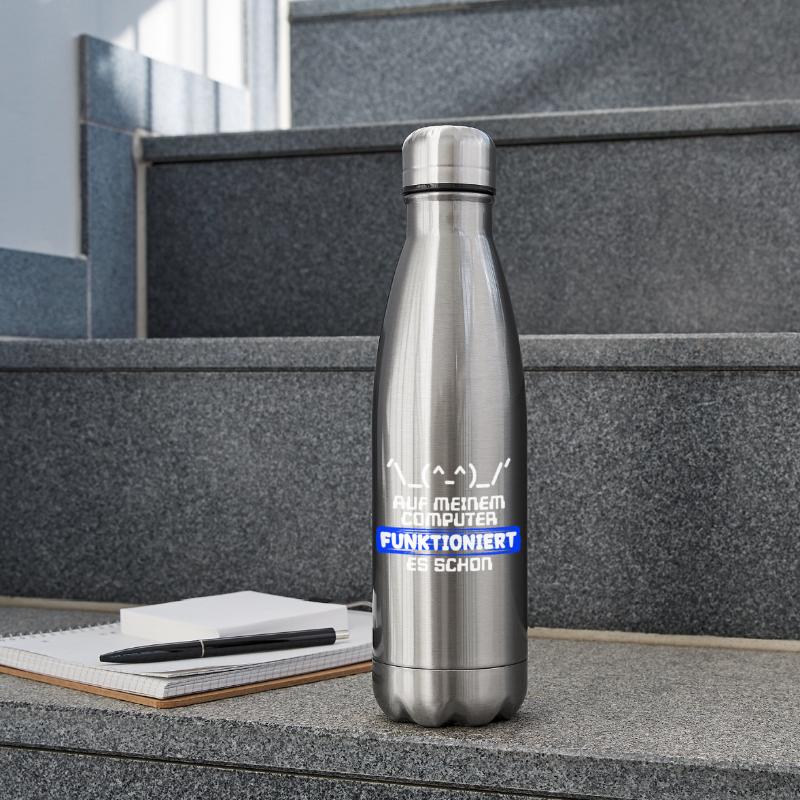Computer Developer Softwareentwickler Statement Isolierflasche