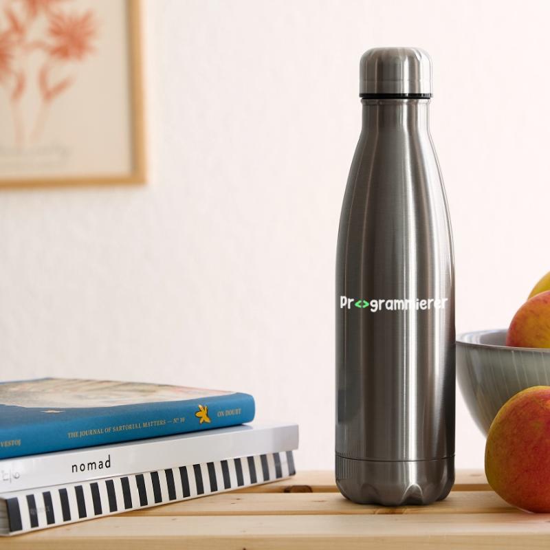 Programmierer Computerfreak Skripting Code Nerd Isolierflasche