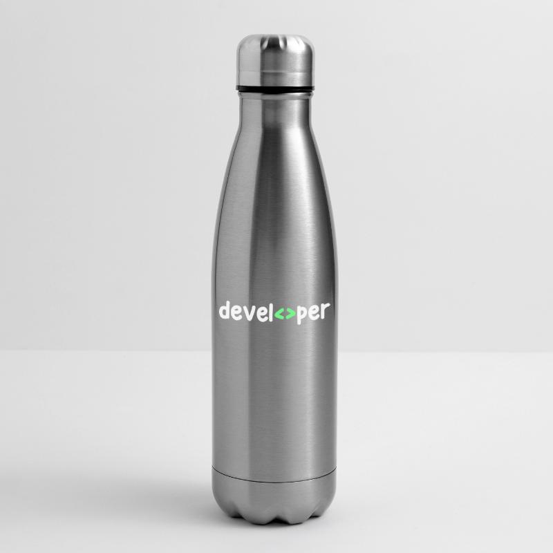 Developer Code Scripting Debug Informatik Geek Insulated Water Bottle