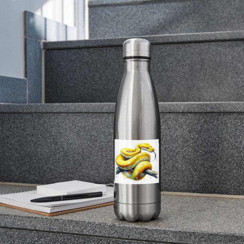 Yellow python Insulated Water Bottle