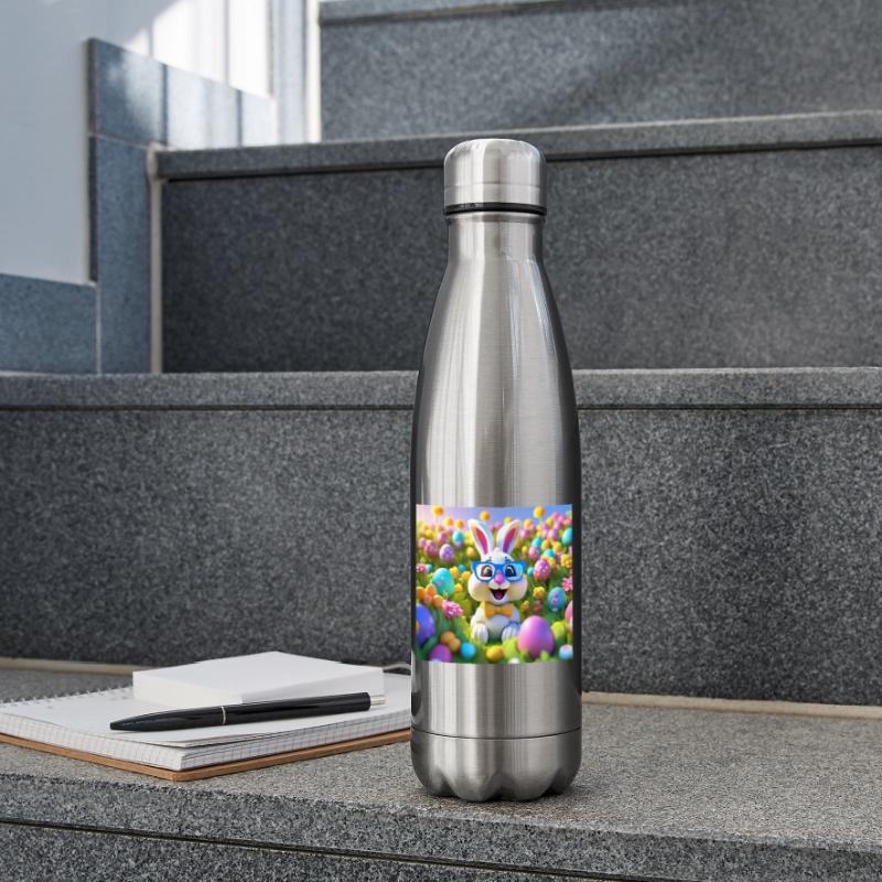 Easter, Easter, Happy Easter, Chocolate Eggs Insulated Water Bottle