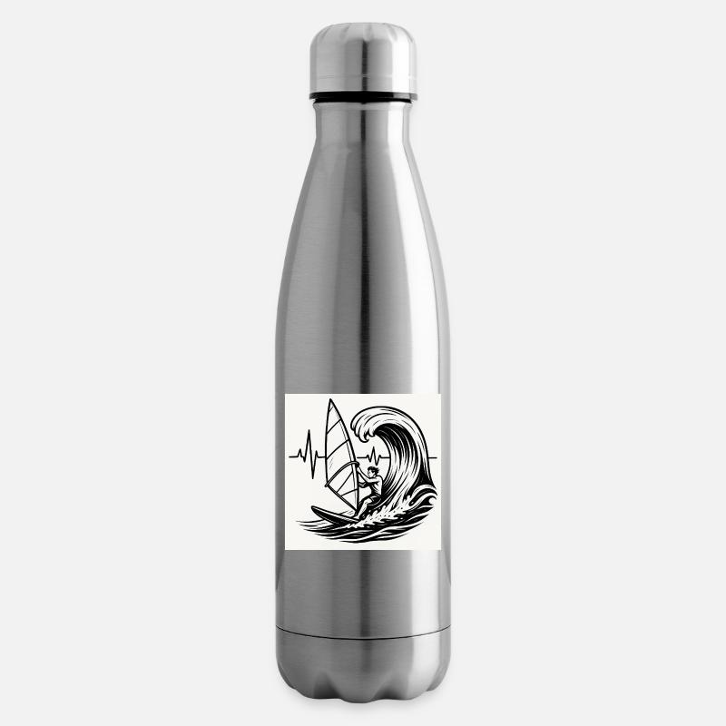 Surfer - Isolierflasche - Lightsilver