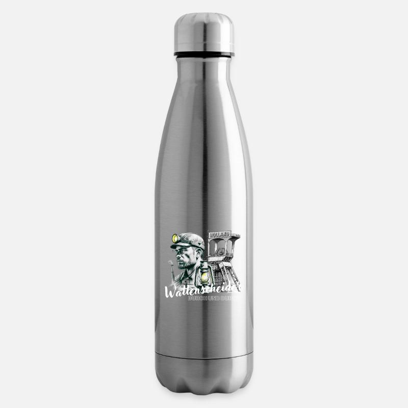 Wattenscheider durch und durch - Isolierflasche - Lightsilver