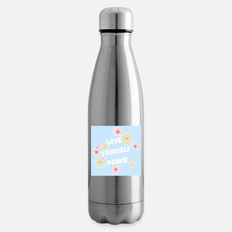 Aimez-vous Pookie Design - Bouteille isotherme - argent clair