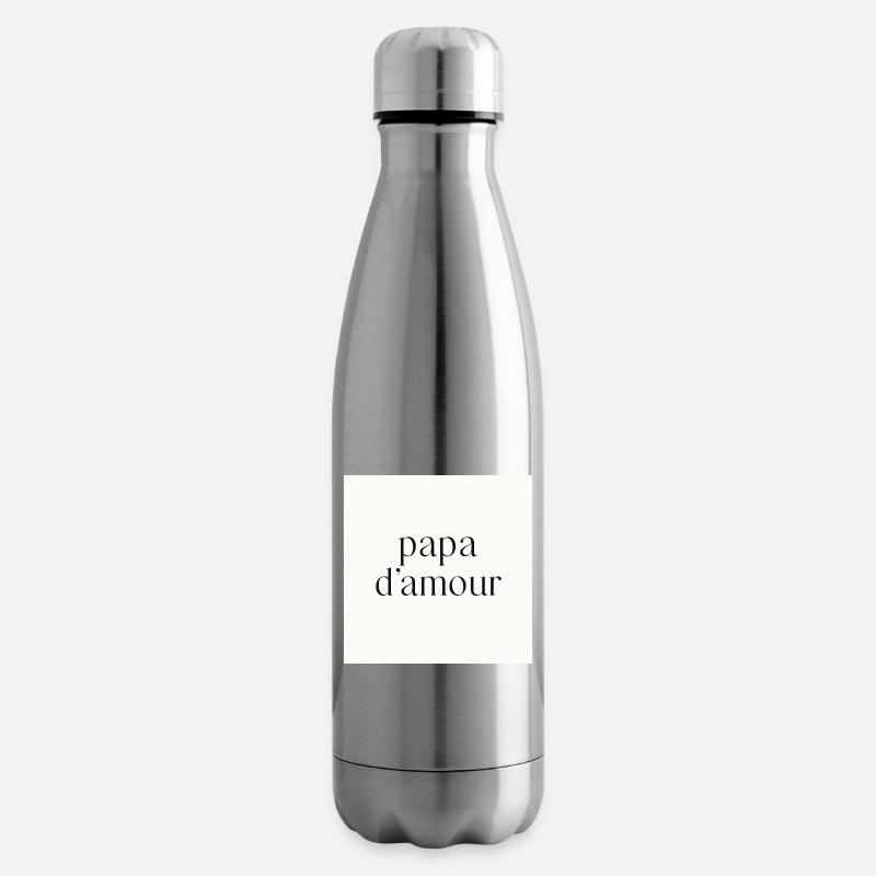 Papa der Liebe - Isolierflasche - Lightsilver