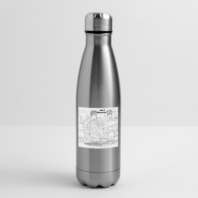 Mensch oder Roboter Isolierflasche