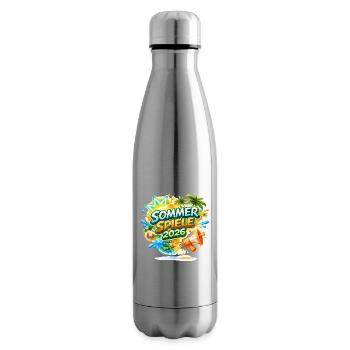 Sommer Spiele 2026 Tropen-Logo - Isolierflasche - Lightsilver - Rechts