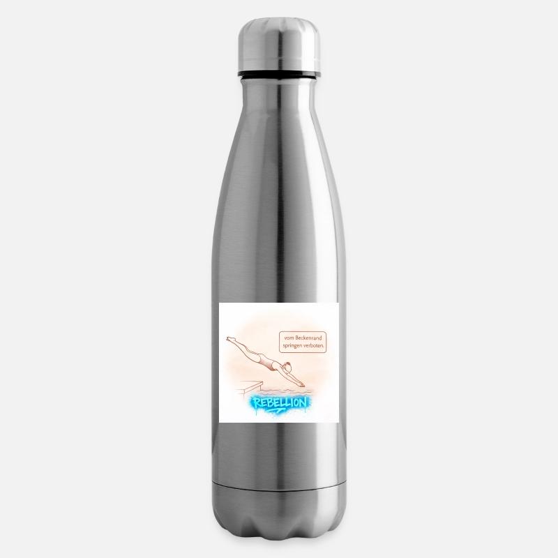 Beckenrand Rebellion  - Isolierflasche - Lightsilver