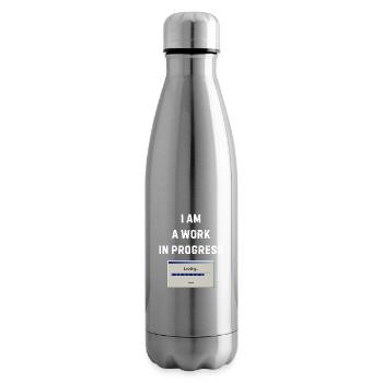 Work in progress – Loading bar - Insulated Water Bottle - silver - Right