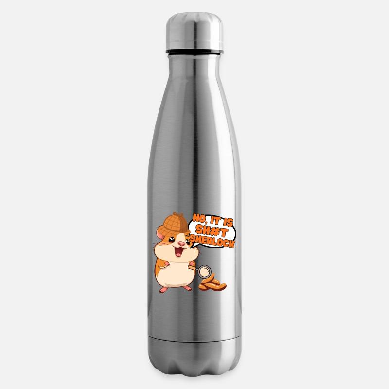 Nein, es ist#t Sherlock - Isolierflasche - Lightsilver