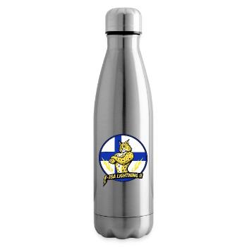 Lynx finlandais Ligthning2 - Bouteille isotherme - argent clair - Droite