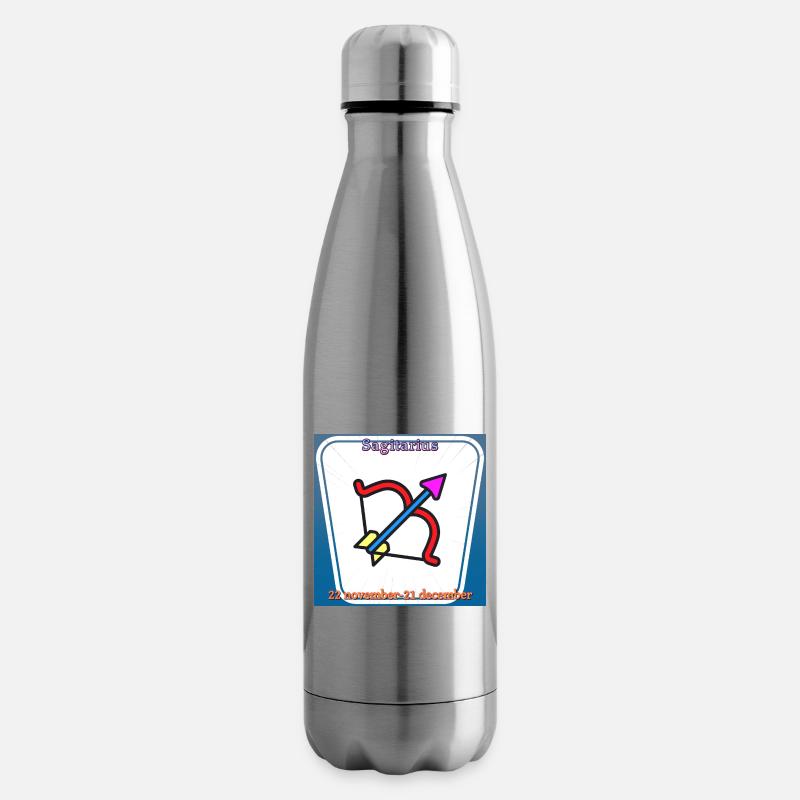 Sagittaire - Bouteille isotherme - argent clair