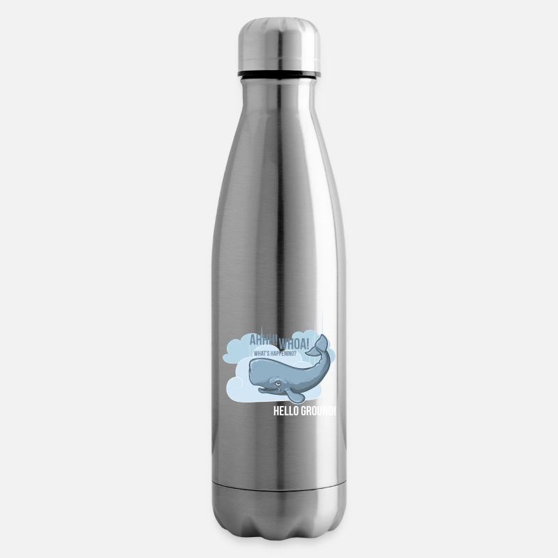 Hello Ground! - Isolierflasche - Lightsilver