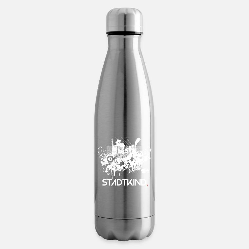 Stadtkind - Isolierflasche - Lightsilver