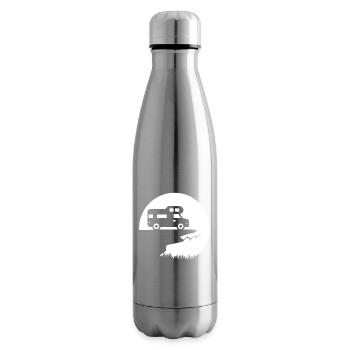 Vanlife Abenteuer: Stilvolles Camper-Design - Isolierflasche - Lightsilver - Rechts