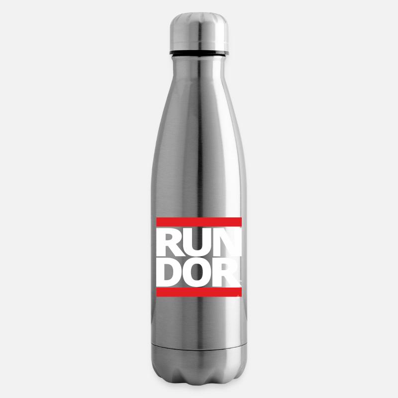 run - Isolierflasche - Lightsilver