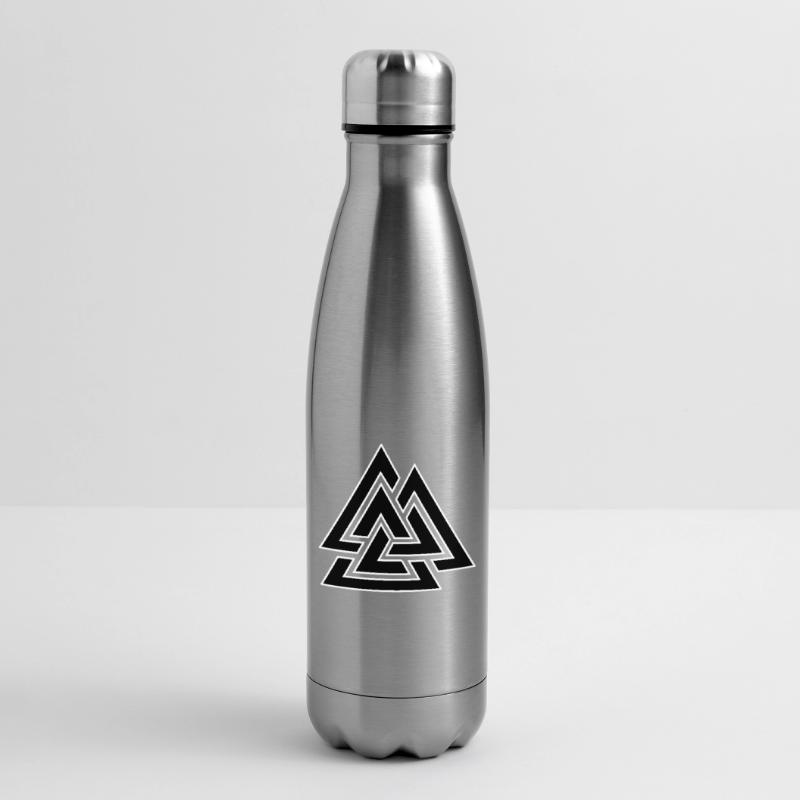Triangular intertwined pattern Insulated Water Bottle