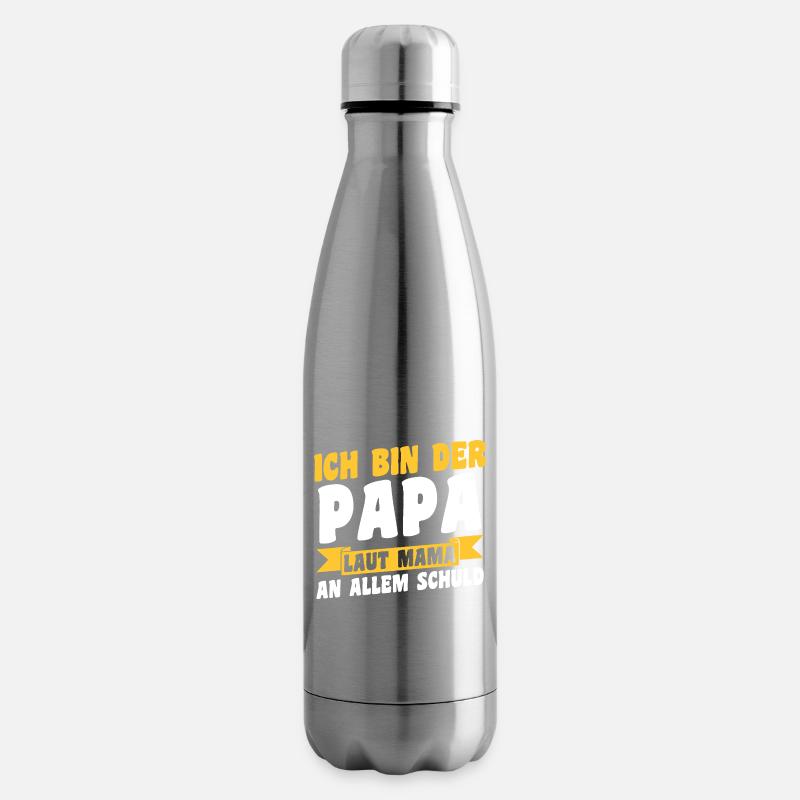 Tochter Sohn - Isolierflasche - Lightsilver