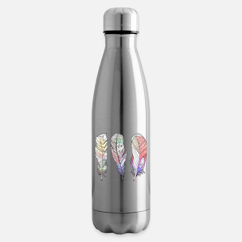 Feder - Isolierflasche - Lightsilver