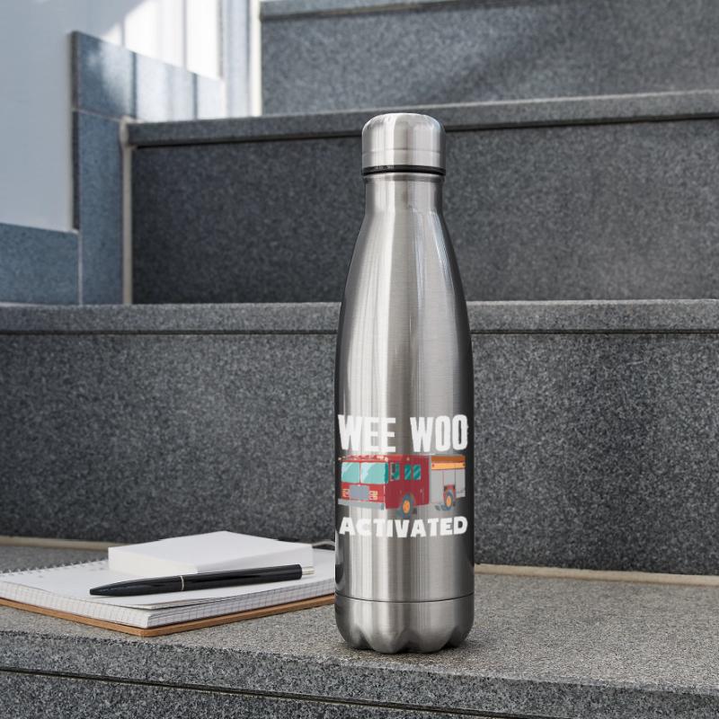 Wee Woo Squad Fire Tiny Firefighter Insulated Water Bottle
