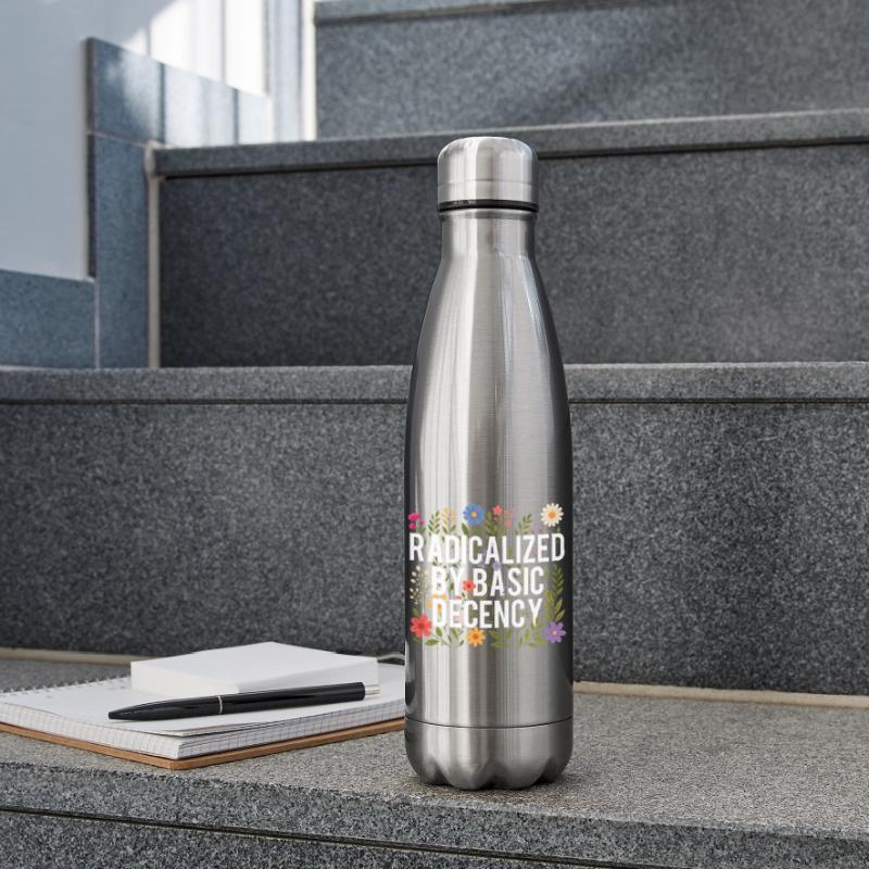 Radicalized Basic Decency Human Rights Kindness Insulated Water Bottle