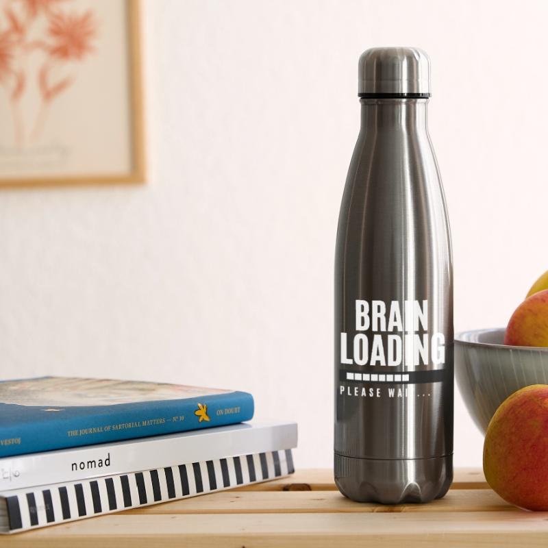 Brain Loading Please Wait Insulated Water Bottle