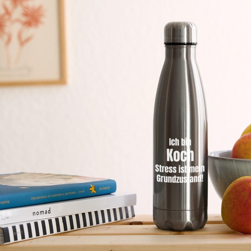 Chef Stress Basic Condition Insulated Water Bottle