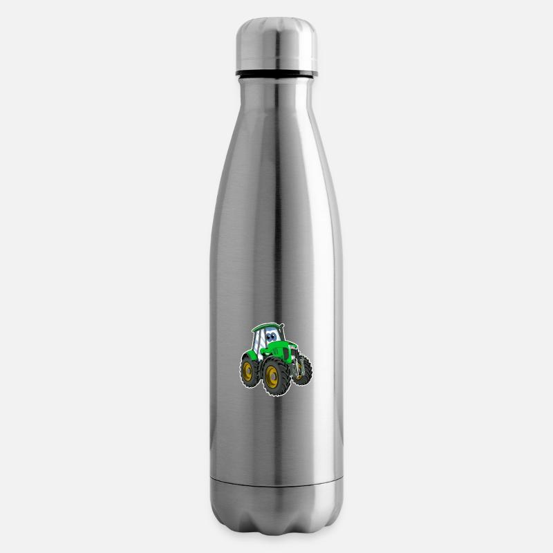 Traktor - Isolierflasche - Lightsilver