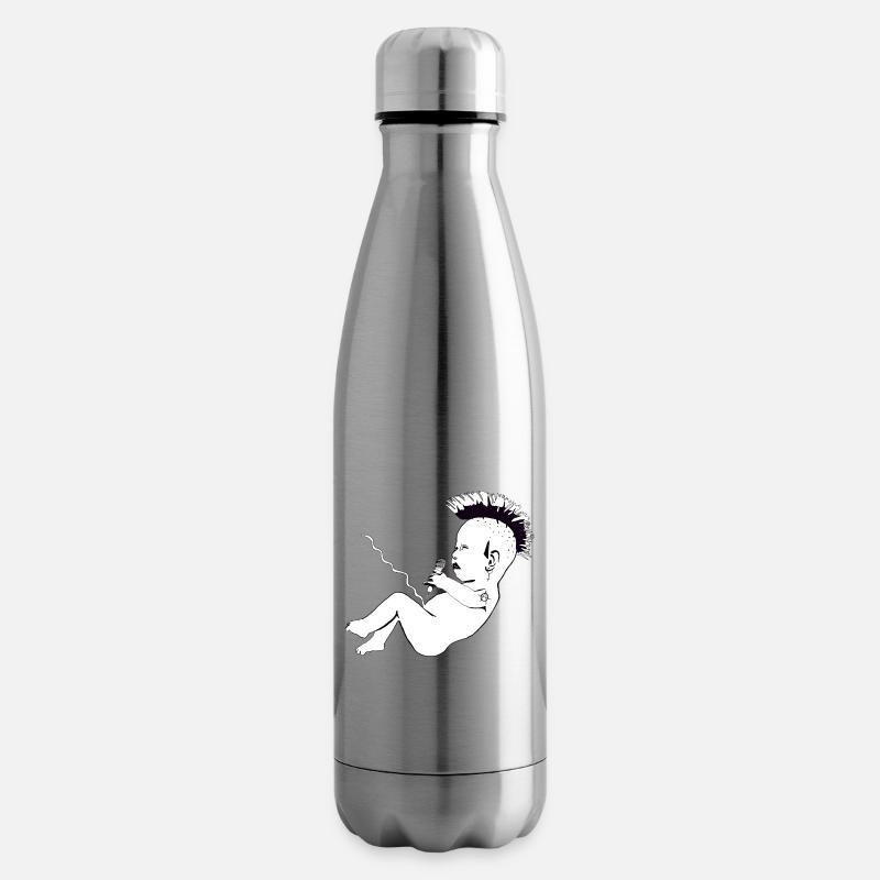 Punks not dead - Isolierflasche - Lightsilver