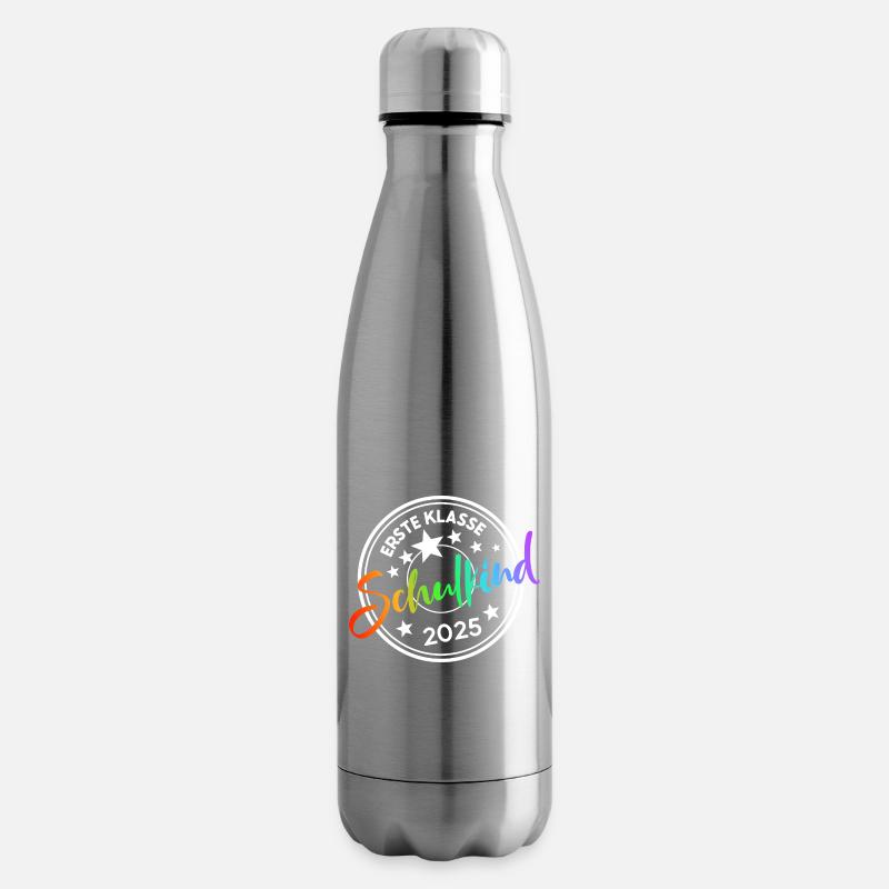 Ers­te Klasse Schul­beginn 2025 - Isolierflasche - Lightsilver