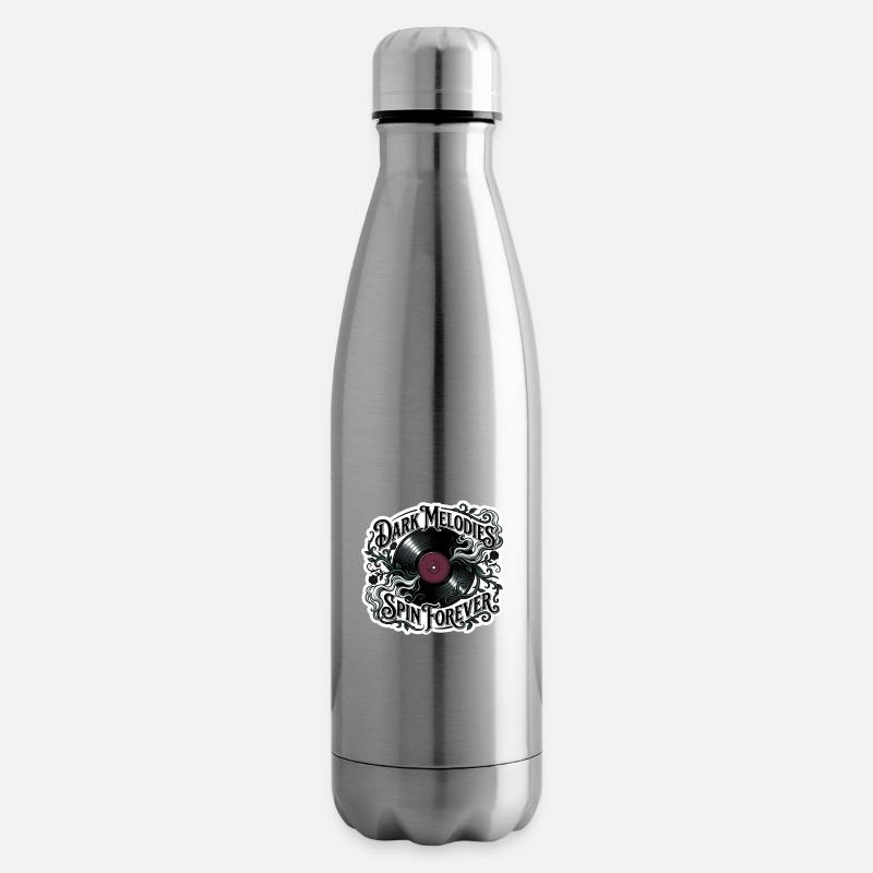 Dunkle Melodien drehen sich ewig - Isolierflasche - Lightsilver