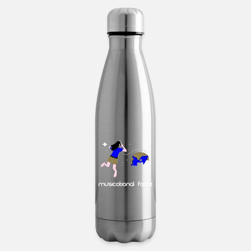 Kraft der Musik - Isolierflasche - Lightsilver