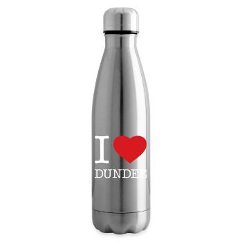 I LOVE DUNDEE - Insulated Water Bottle - silver - Right