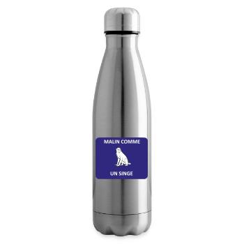 Clever wie ein Affe - Isolierflasche - Lightsilver - Rechts