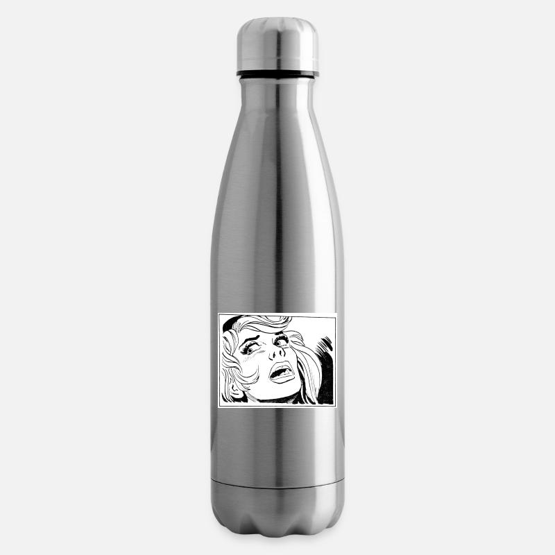 34 Mädchen - Isolierflasche - Lightsilver