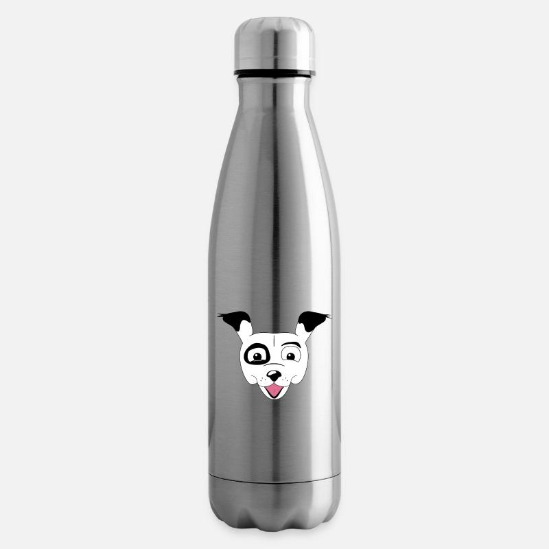 Mohn - Isolierflasche - Lightsilver