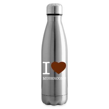I LOVE MUSHROOMS - Isolierflasche - Lightsilver - Rechts