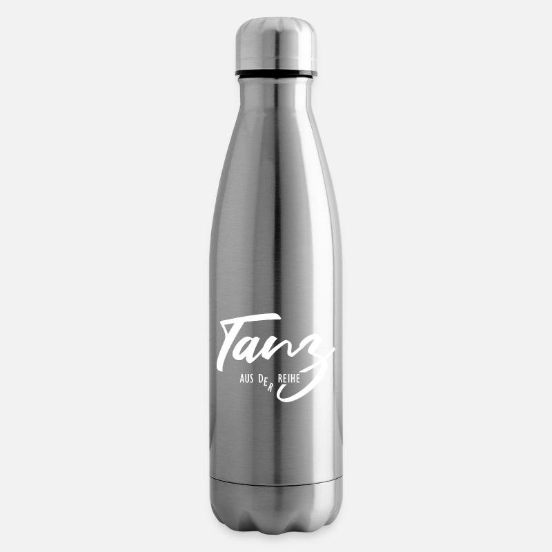 Tanz aus der Reihe – Sei anders und einzigartig - Isolierflasche - Lightsilver