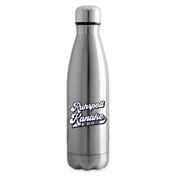 Ruhrpott Kanake | Farben änderbar - Isolierflasche - Lightsilver - Rechts