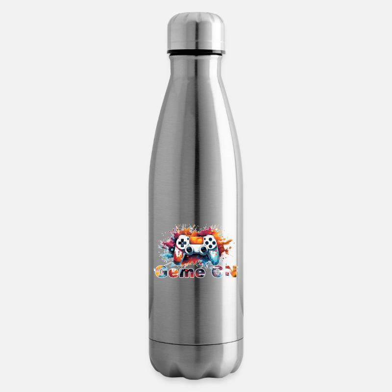 Controller GameON - Isolierflasche - Lightsilver