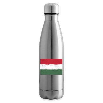Flag of Hungary - Insulated Water Bottle - silver - Right