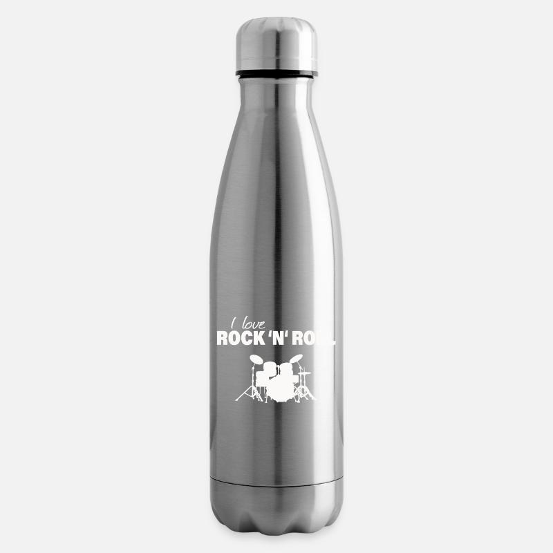 ROCK AND ROLL - Isolierflasche - Lightsilver