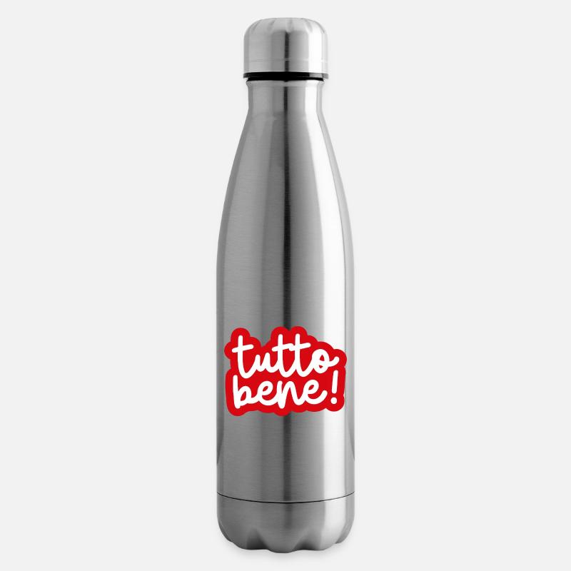 "tutto bene!" - Isolierflasche - Lightsilver