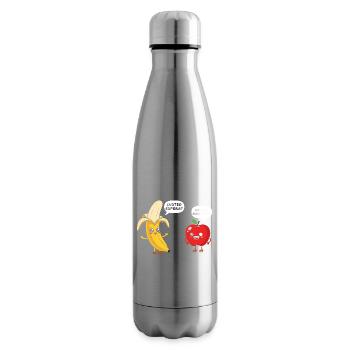 Lustige Spanischlehrerin der Maestra-Schule - Isolierflasche - Lightsilver - Rechts